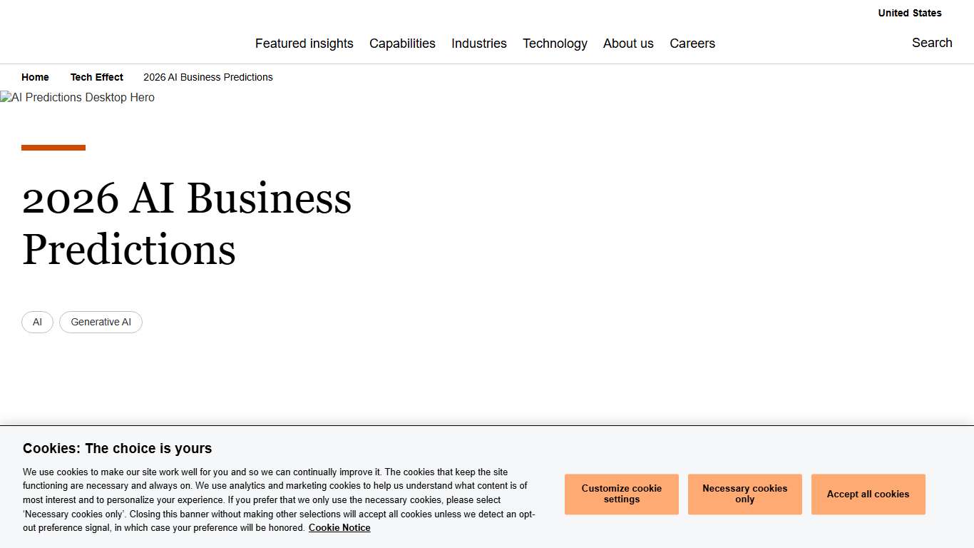 2026 AI Business Predictions: PwC